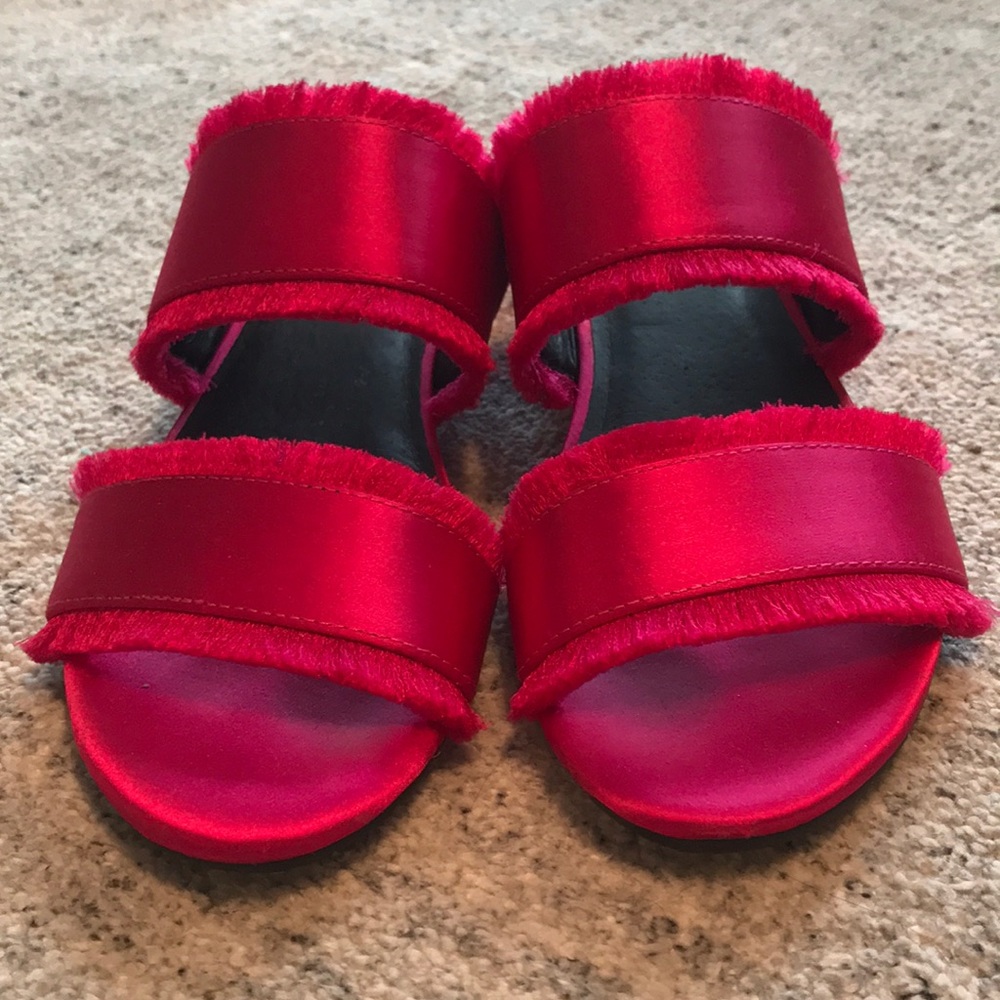 Kenneth Cole Hot Pink Sandals